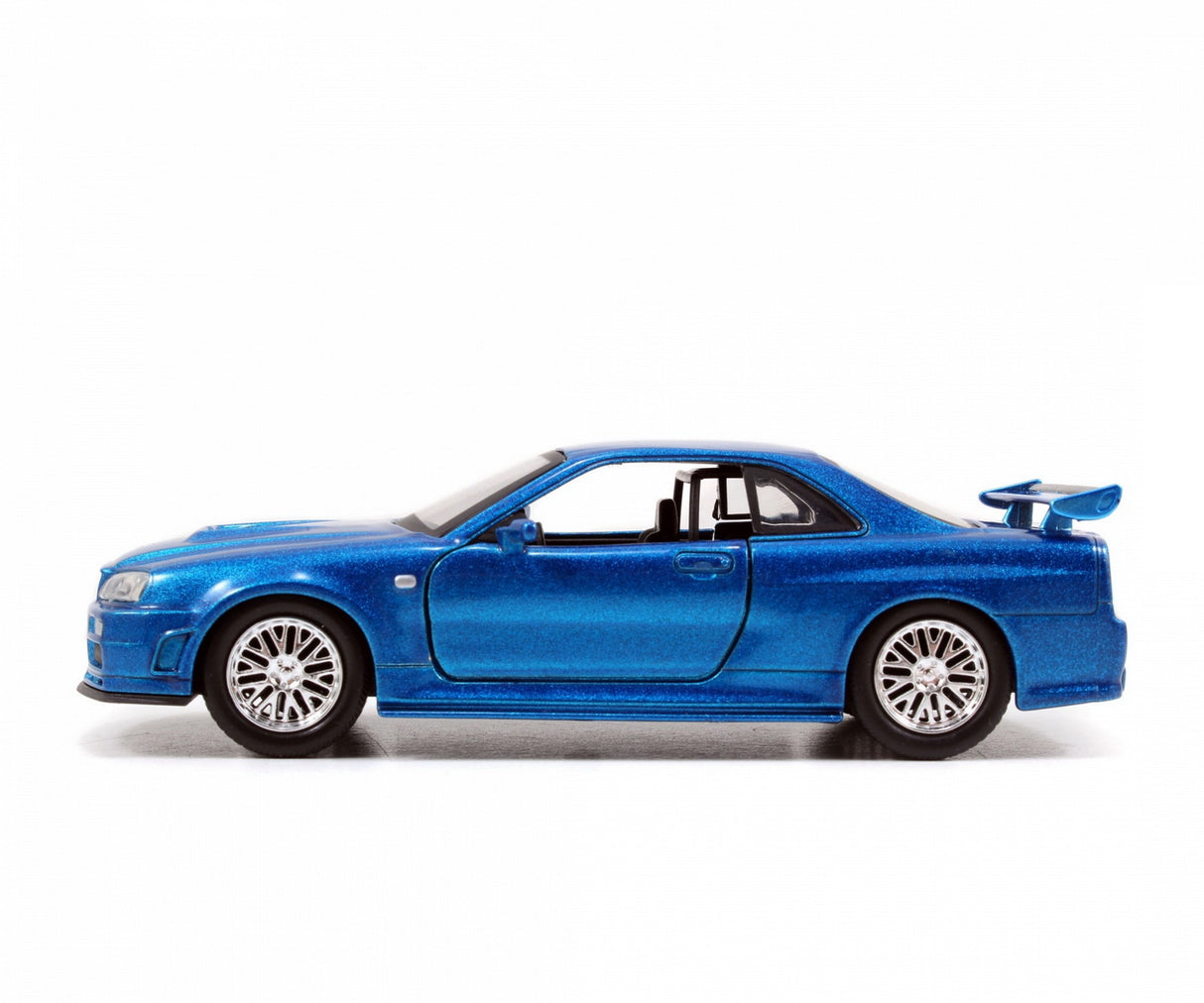 SET MASINUTE METALICE FAST & FURIOUS BRIAN'S NISSAN SKYLINE GT-R(BNR34) SCARA 1 LA 32