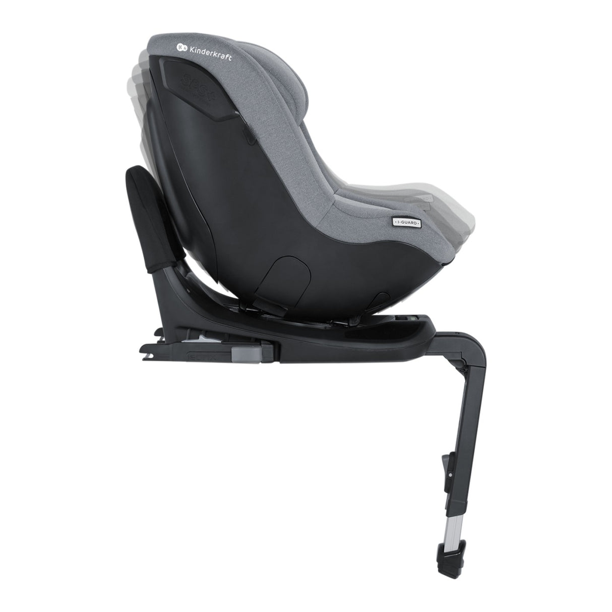 SCAUN AUTO KINDERKRAFT I-GUARD I-SIZE 40-105 CM, GREY