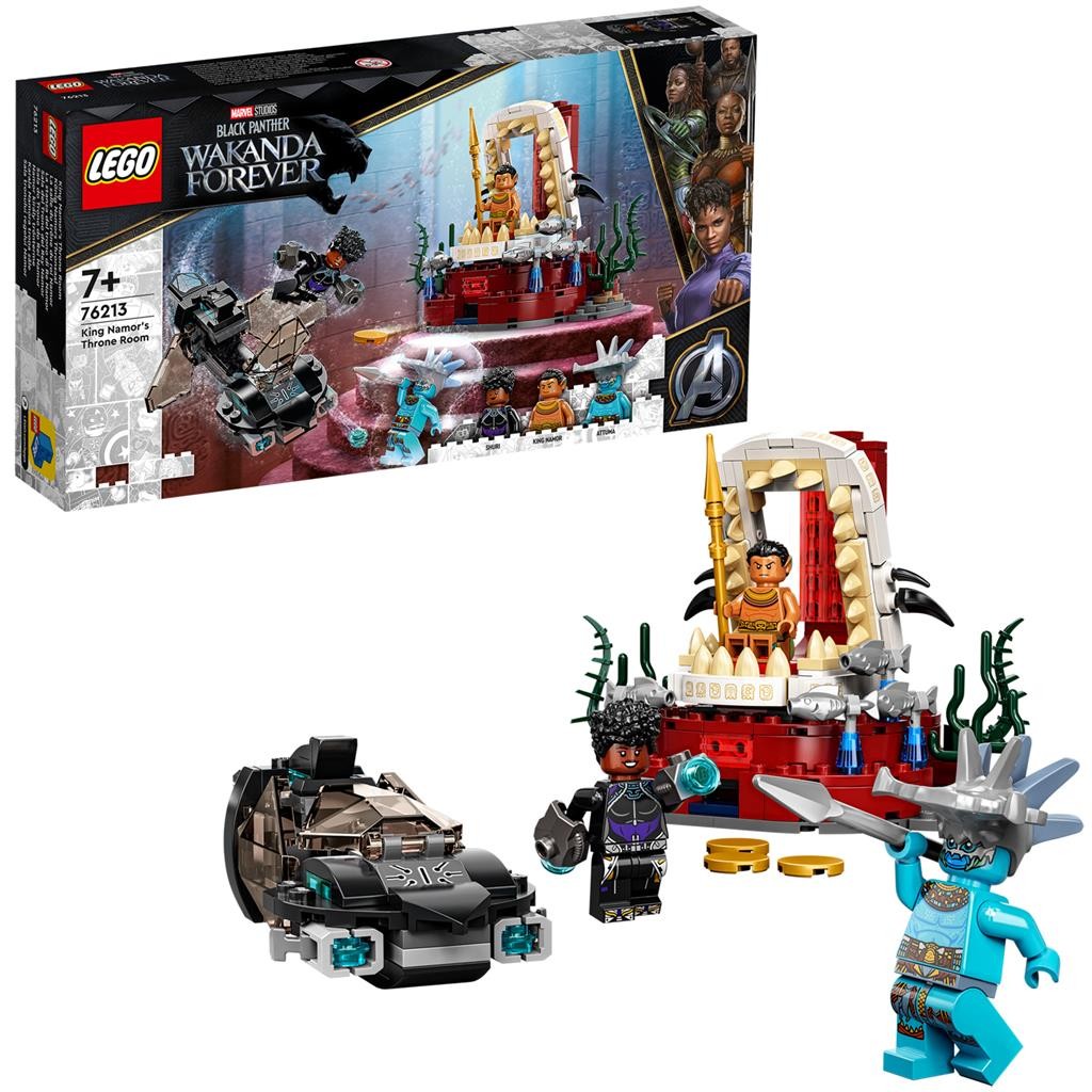 LEGO SUPER HEROES SALA TRONULUI REGELUI NAMOR 76213