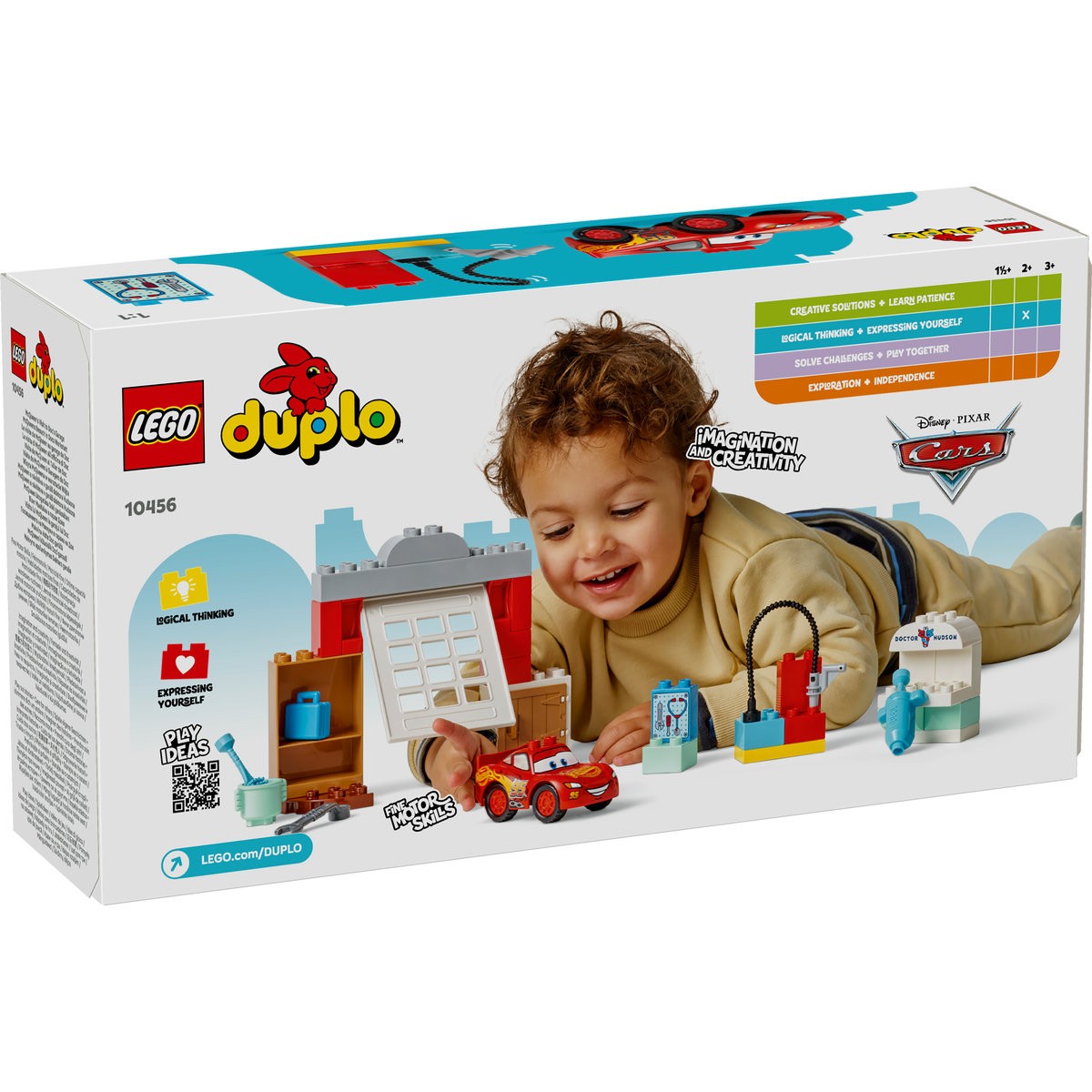 LEGO DUPLO VIZITA LUI MCQUEEN LA GARAJUL LUI DOC 10456