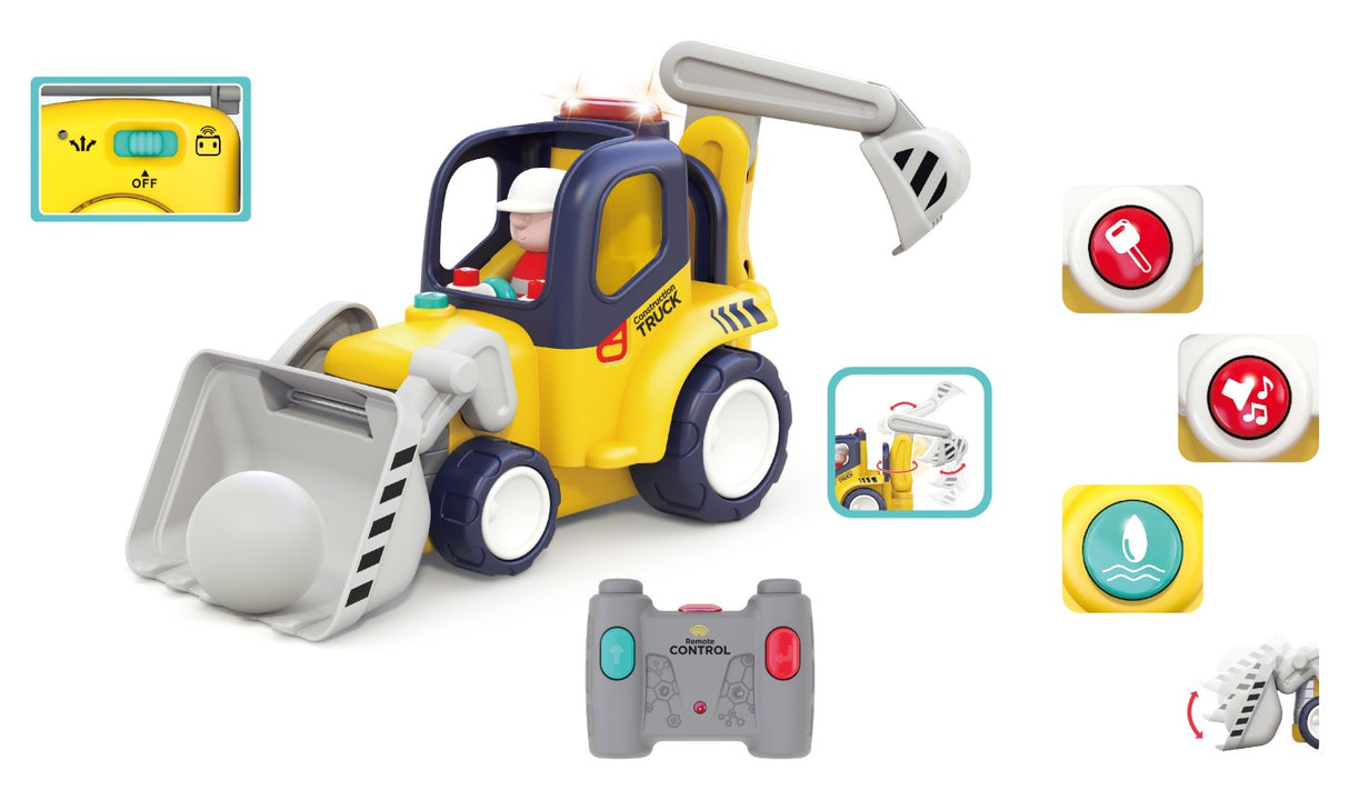 CAMION DE CONSTRUCTIE CU TELECOMANDA