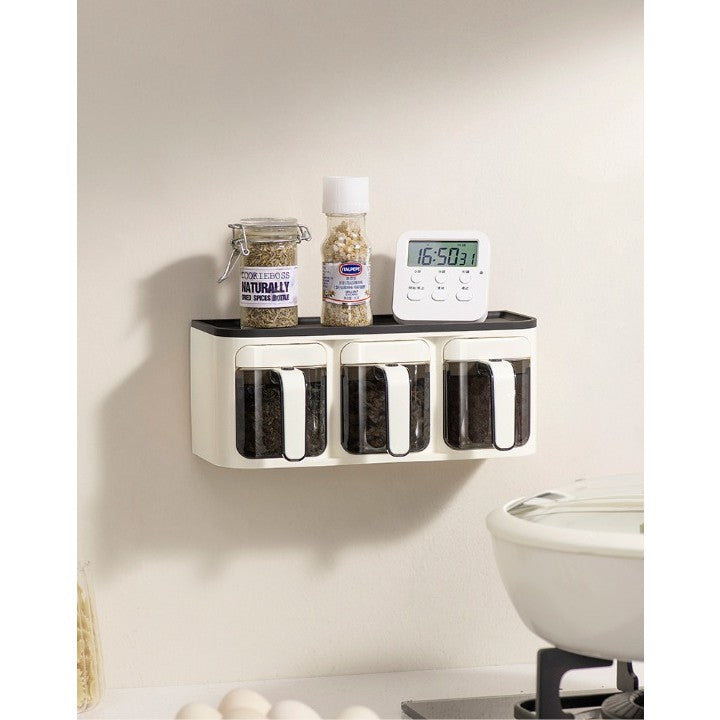 Organizator condimente uz casnic perete | NeatKitchen - vivimall.ro