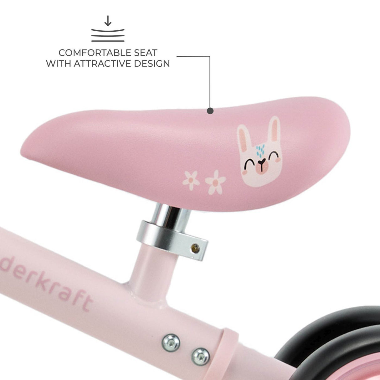 BICICLETA ECHILIBRU CUTIE FLASH, PINK