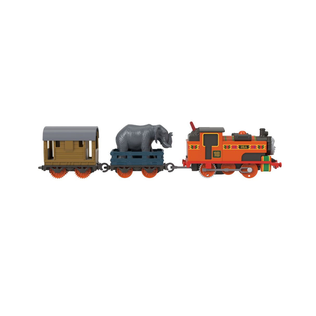 THOMAS LOCOMOTIVA MOTORIZATA NIA CU 2 VAGOANE
