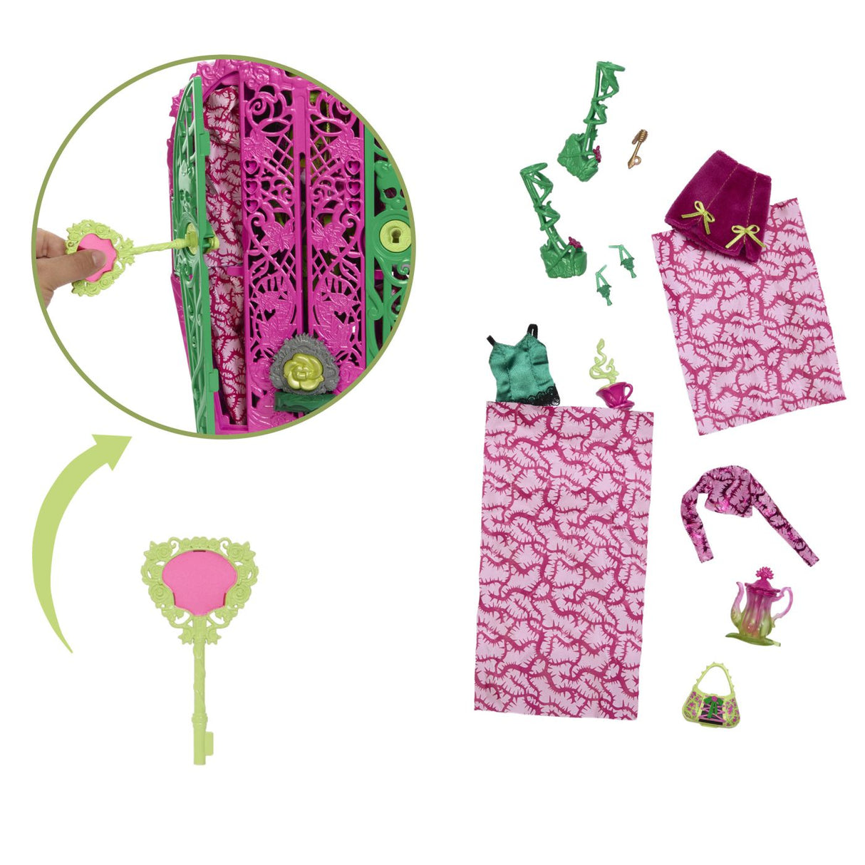 MONSTER HIGH GRADINA DE LA MIEZUL NOPTII PAPUSA VENUS MCFLYTRAP