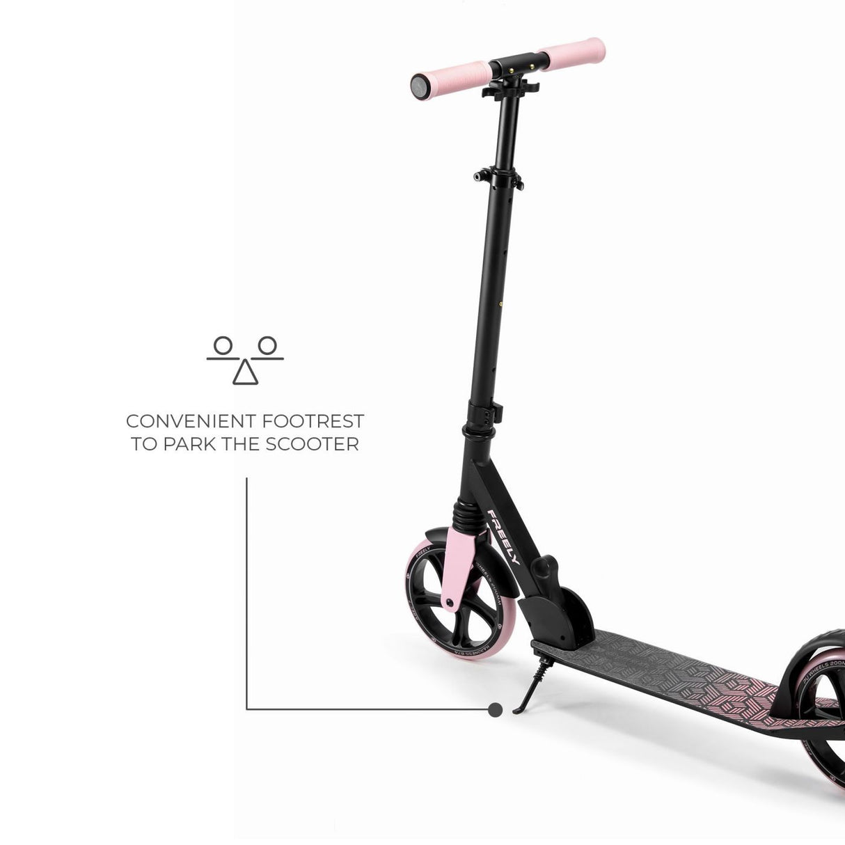 TROTINETA KINDERKRAFT FREELY, PINK