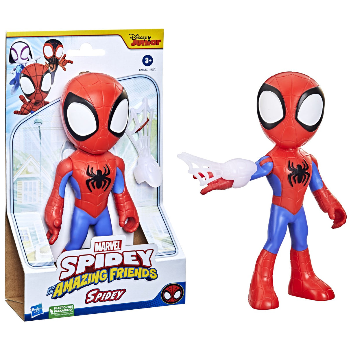 SPIDEY PRIETENII EXTRAORDINARI FIGURINA SPIDEY SUPRADIMENSIONATA 22.8CM