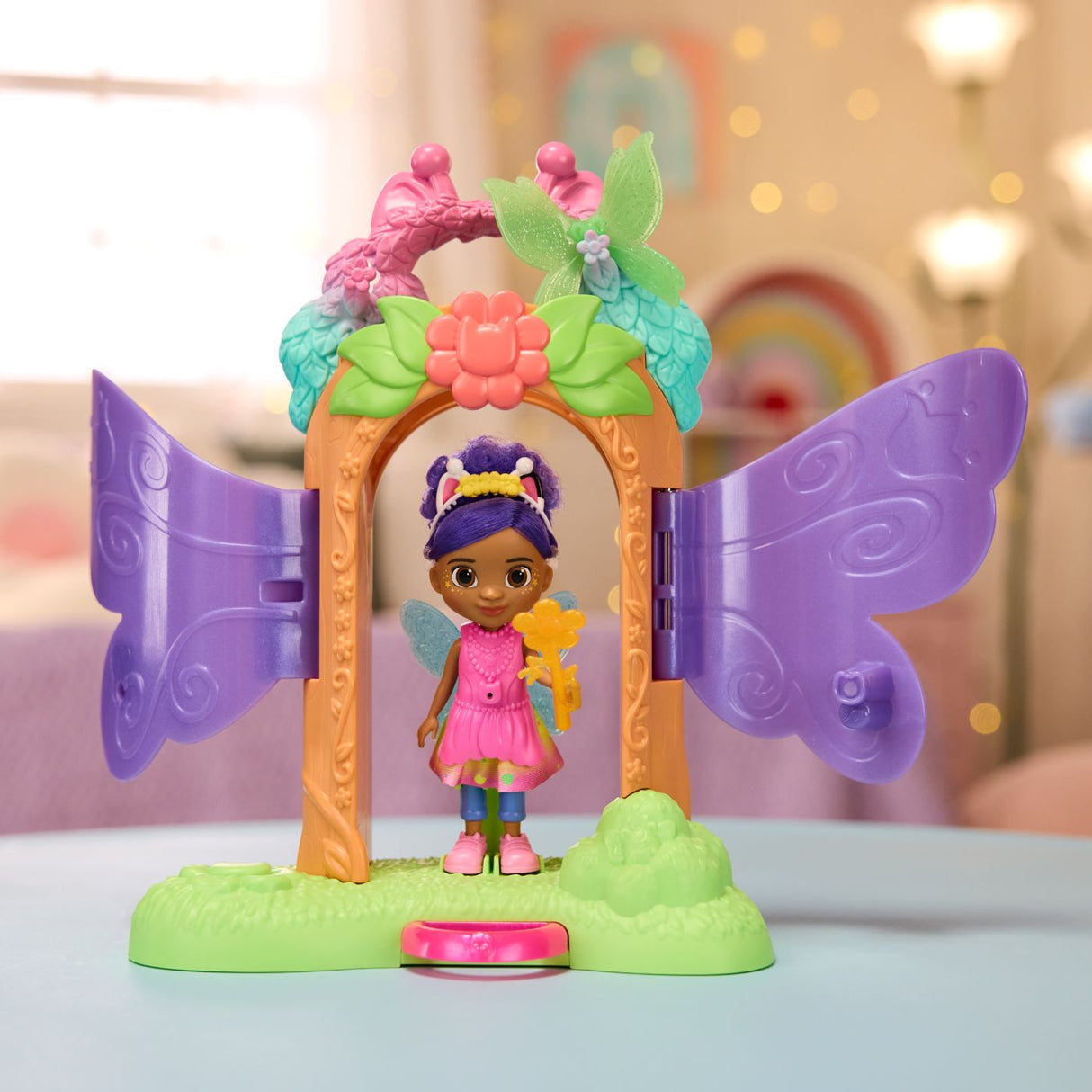 GABBYS DOLLHOUSE FAIRYLANDIA SET DE JOACA REVELATIA MAGICA CU FIGURINE SI ACCESORII