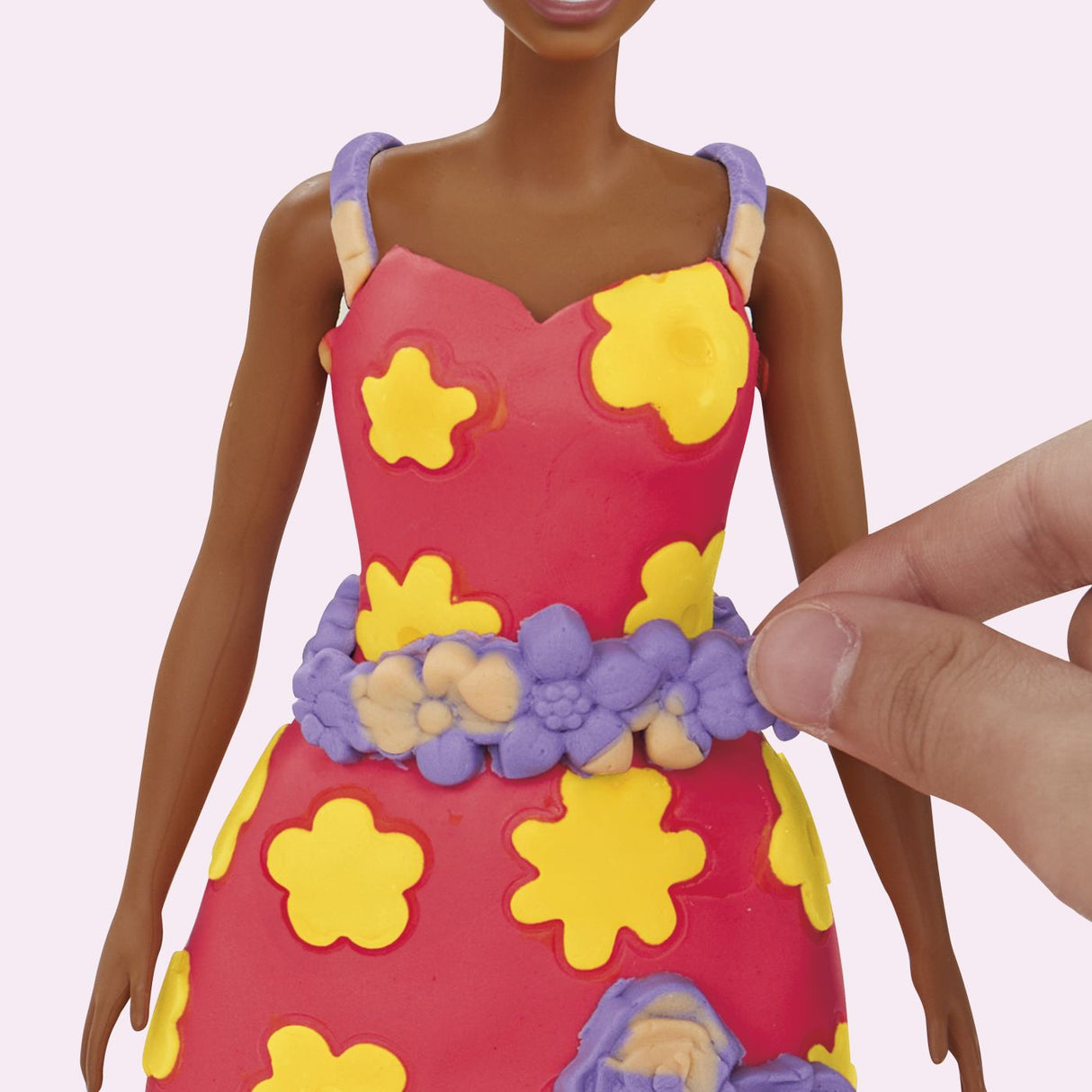 PLAY DOH BARBIE SET CREATII VESTIMENTARE FLORALE