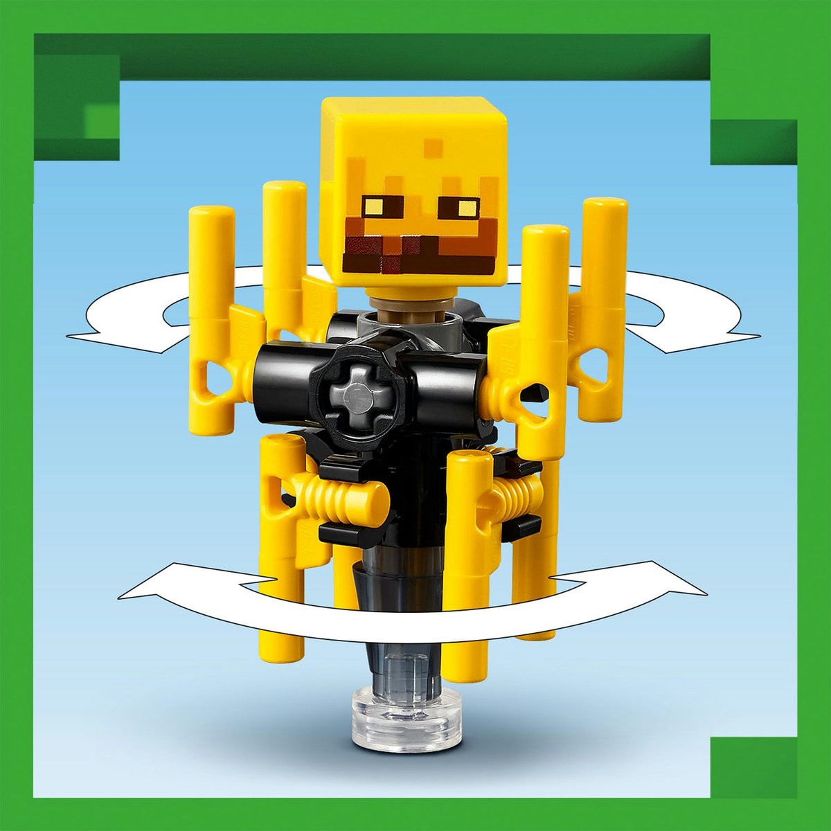 LEGO MINECRAFT BATALIE DEASUPRA LAVEI ÎN NETHER 21266