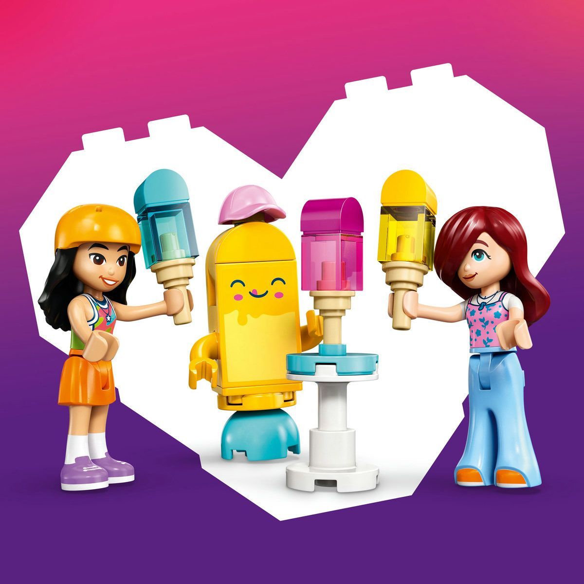 LEGO FRIENDS STAND CU INGHETATA SI BALOANE 42692