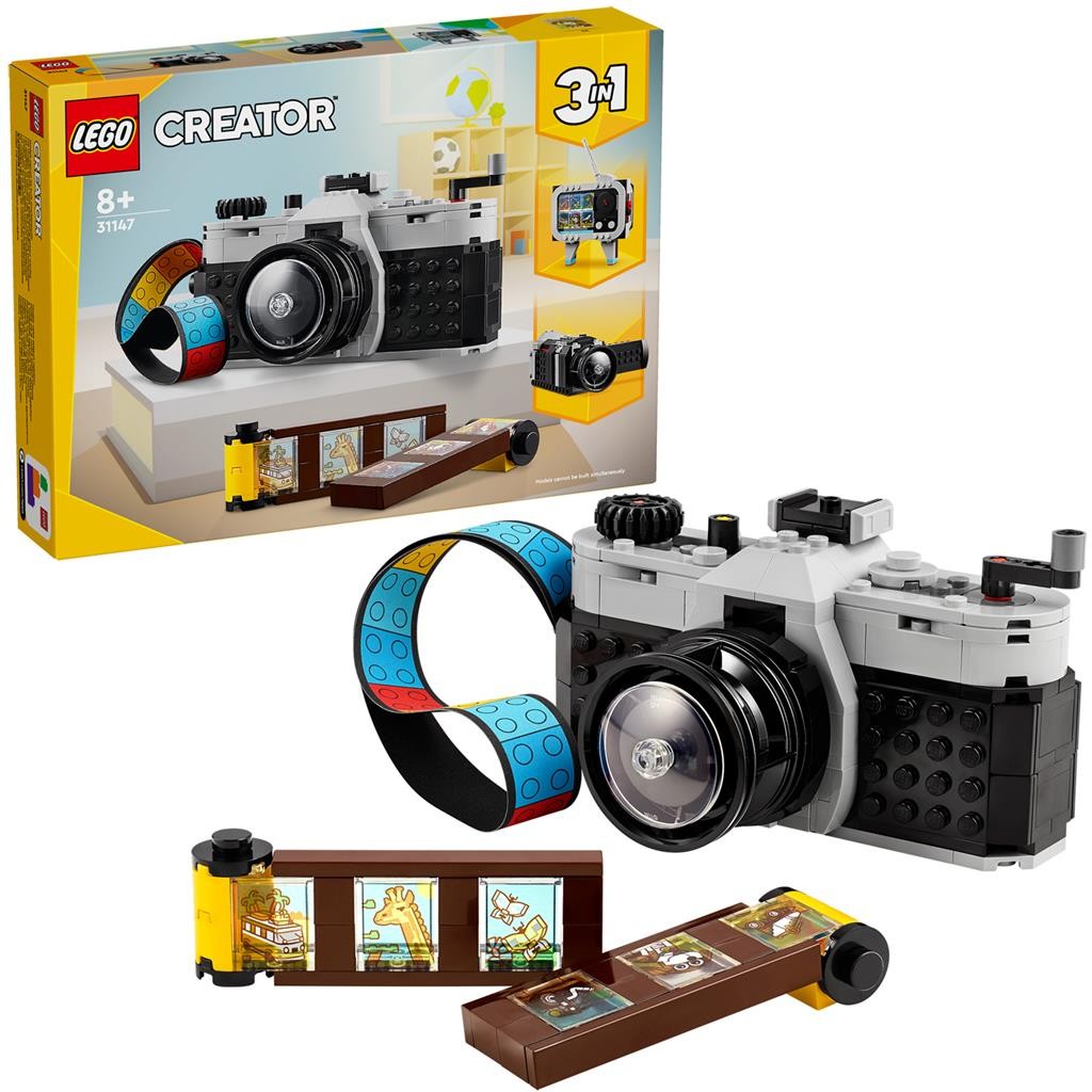 LEGO CREATOR 3IN1 APARAT FOTO RETRO 31147