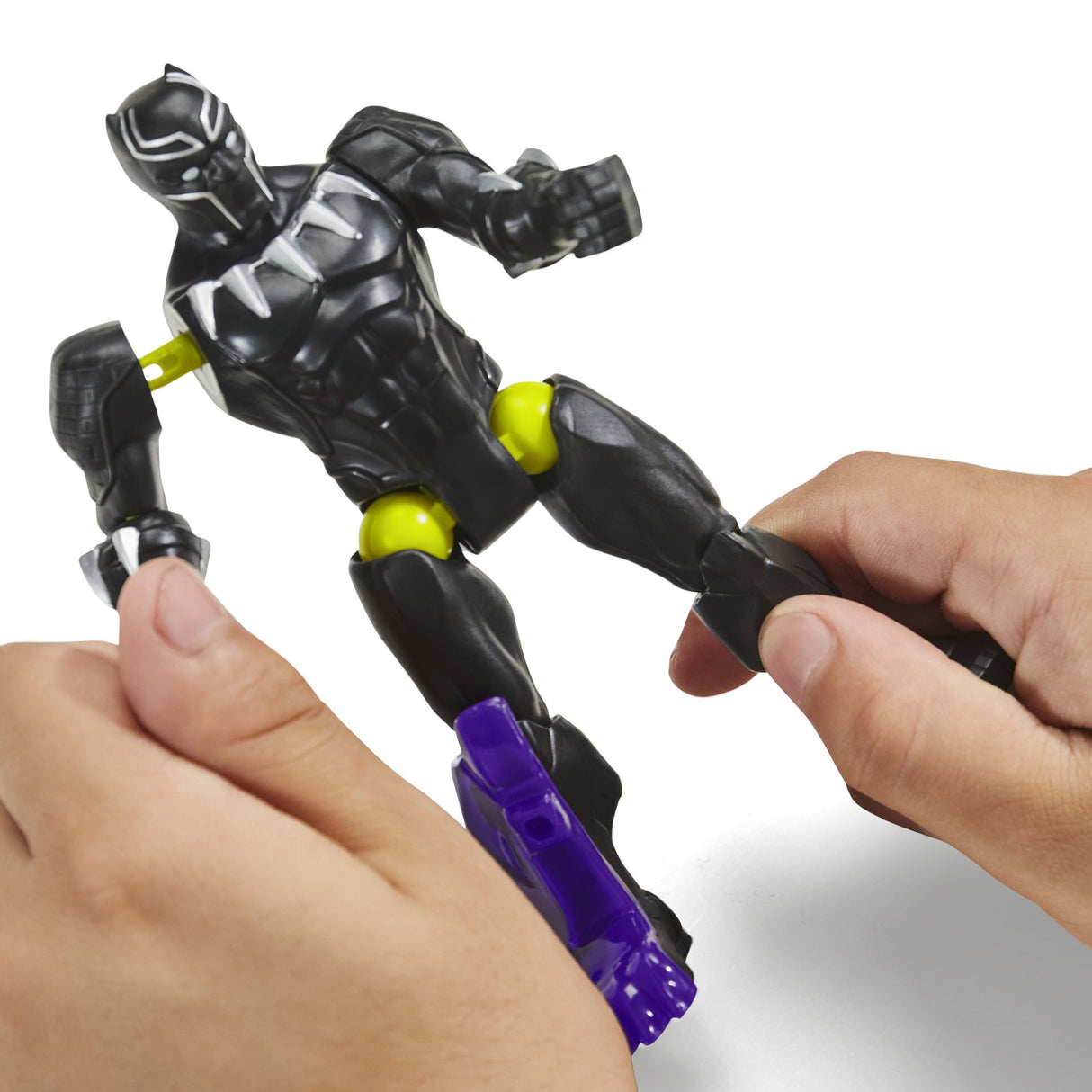 MARVEL AVENGERS MIX MASHERS FIGURINA BLACK PANTHER 12CM