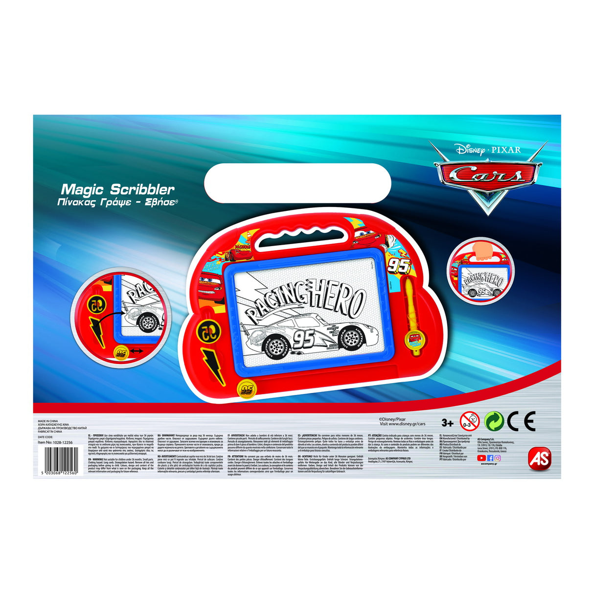 TABLA MAGNETICA MAGIC SCRIBBLER MEDIUM CARS