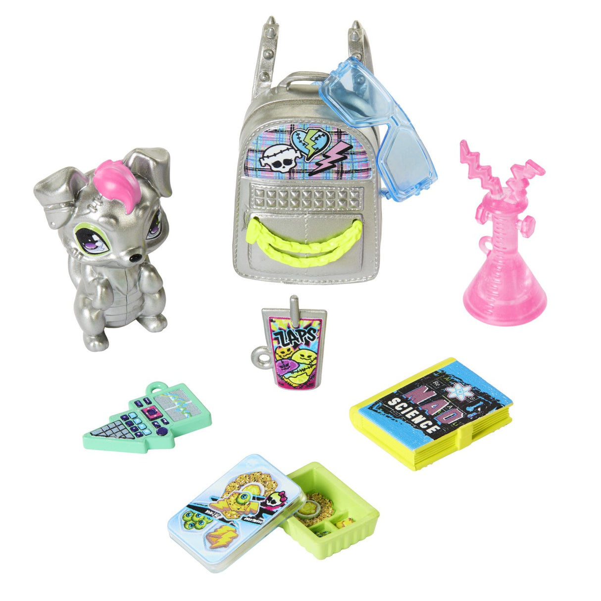 MONSTER HIGH PAPUSA FRANKIE STEIN SI ANIMALUT WATZIE