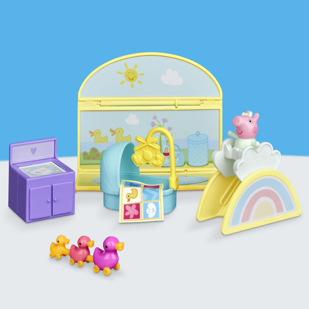 PEPPA PIG SET DE JOACA CAMERA LUI EVIE CU FIGURINE SI SI ACCESORII