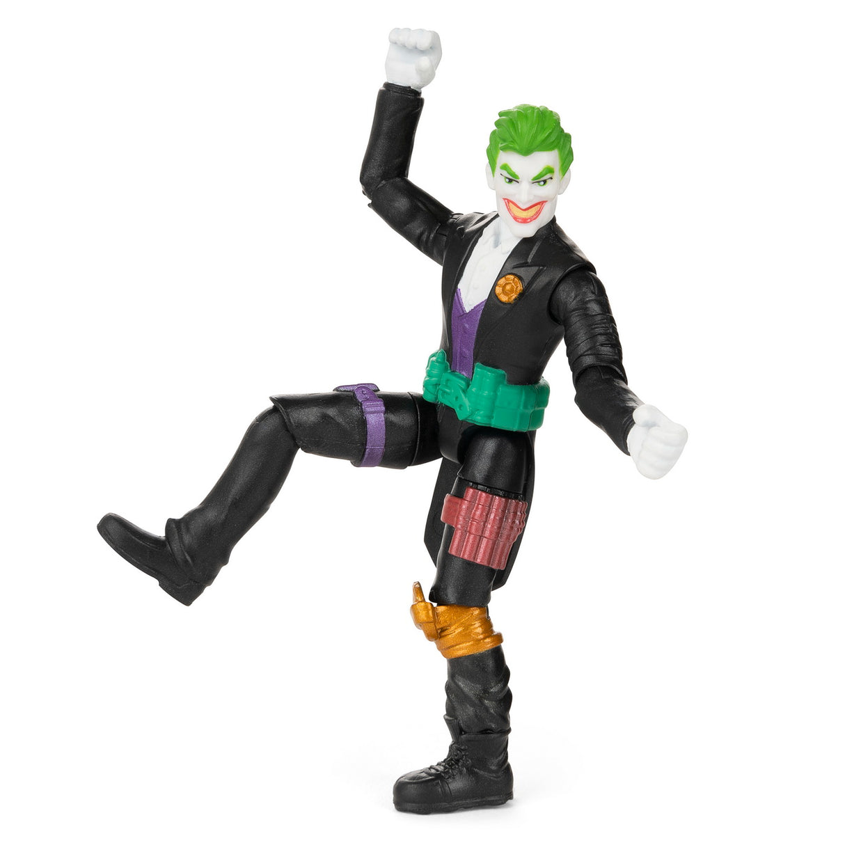 FIGURINA JOKER ARTICULATA 10CM CU 3 ACCESORII SURPRIZA