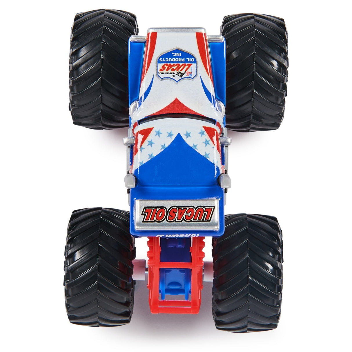 MONSTER JAM MASINUTA METALICA LUCAS STABILIZER SCARA 1 LA 64