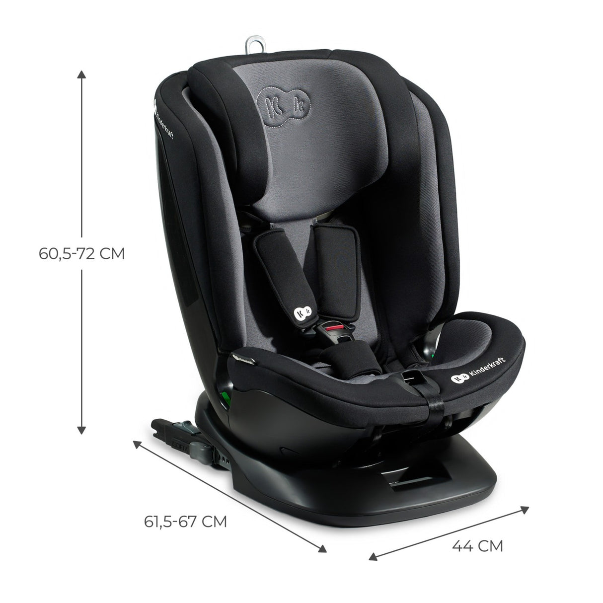 SCAUN AUTO KINDERKRAFT XPEDITION 2 I-SIZE 40-150 CM, BLACK