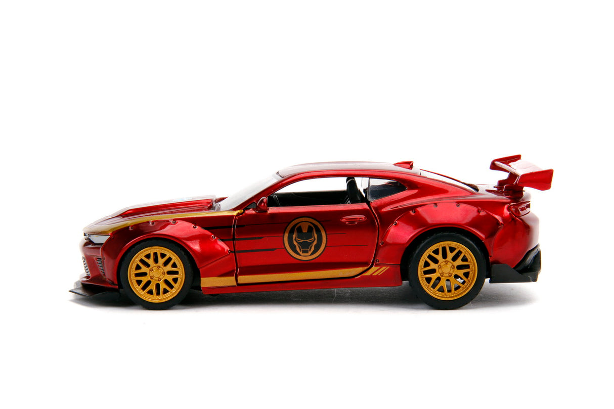 MASINUTA METALICA IRON MAN 2016 CHEVY CAMARO SS SCARA 1 LA 32
