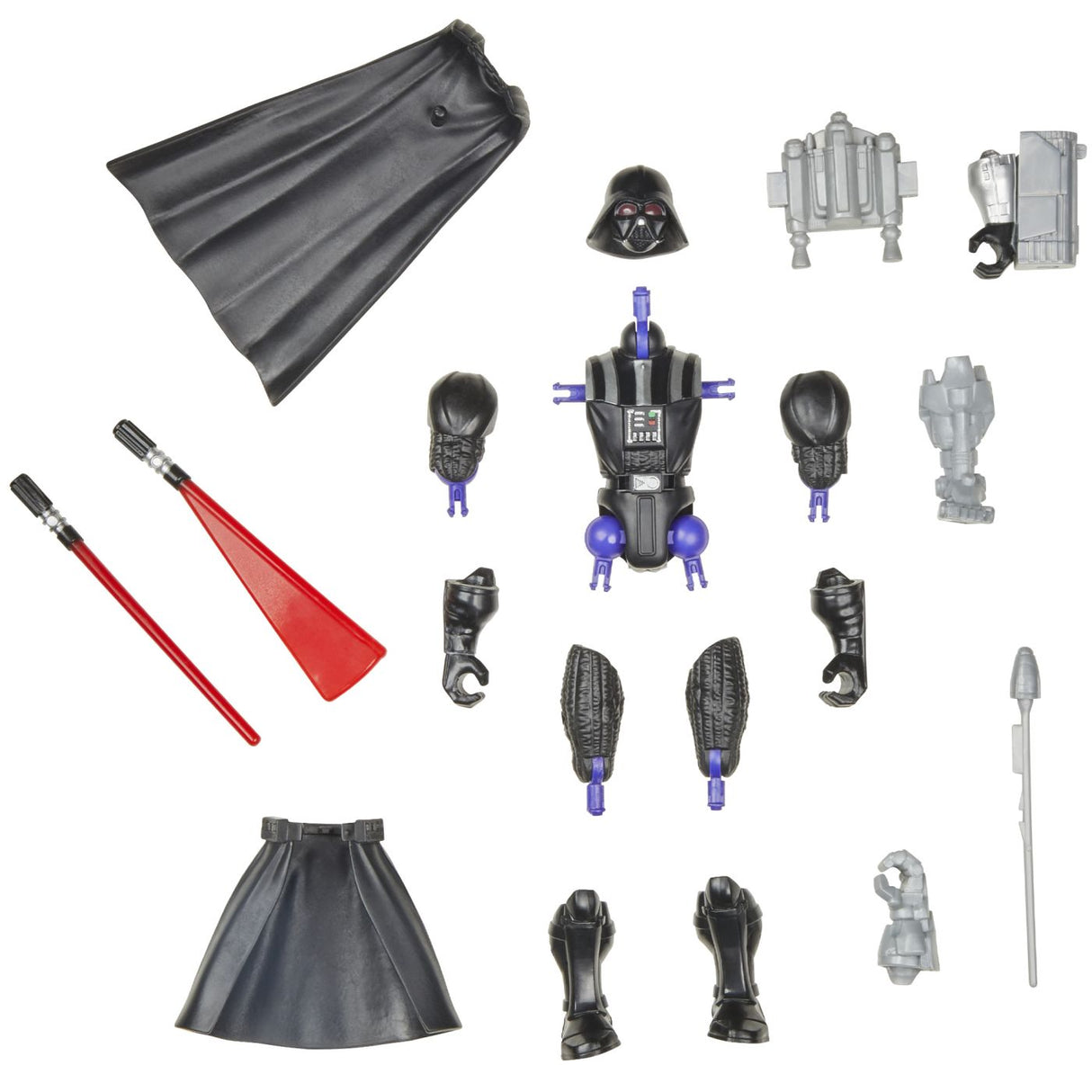 STAR WARS MIX MASHERS DELUXE SET FIGURINA DARTH VADER 12CM SI ACCESORII
