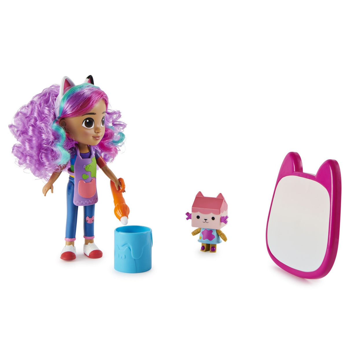 GABBYS DOLLHOUSE PAPUSA GABBY SI SET DE CREATIE