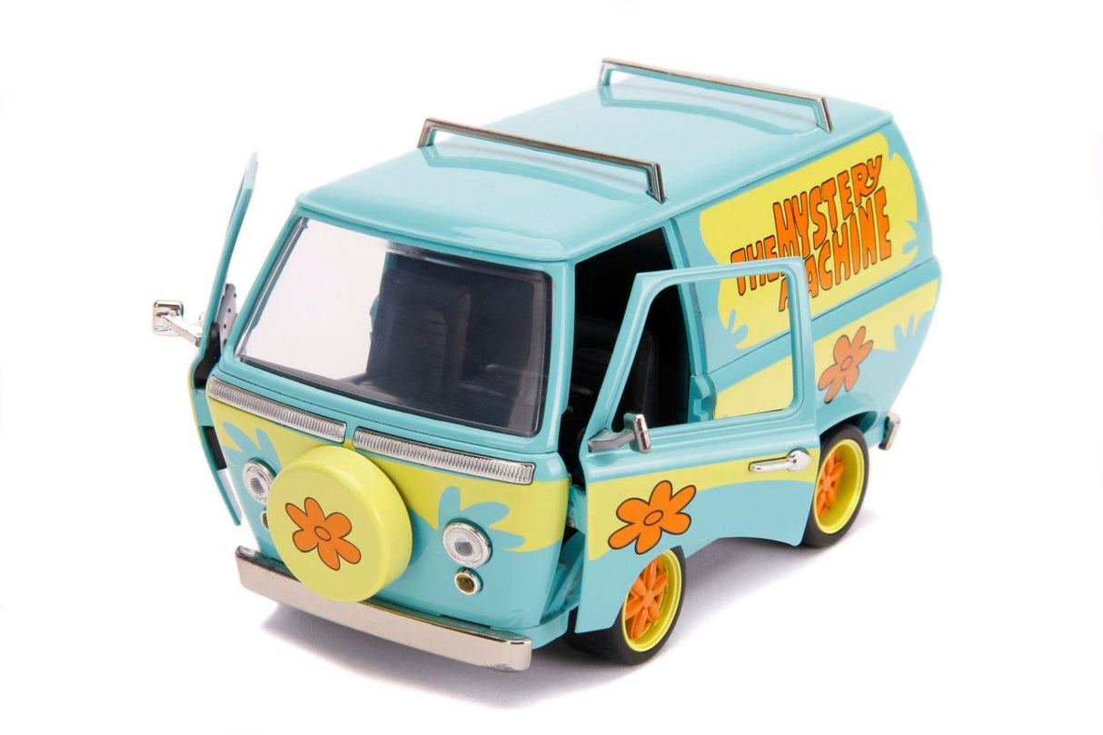 JADA SCOOBY DOO SET DUBA METALICA MISTERIOASA SCARA 1 LA 24 SI 2 FIGURINE