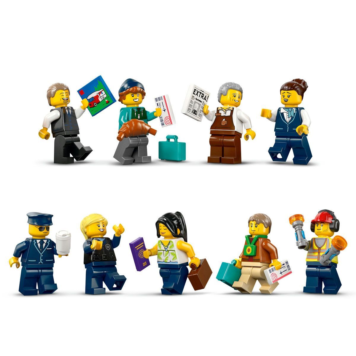 LEGO CITY AEROPORT CU AVION 60502