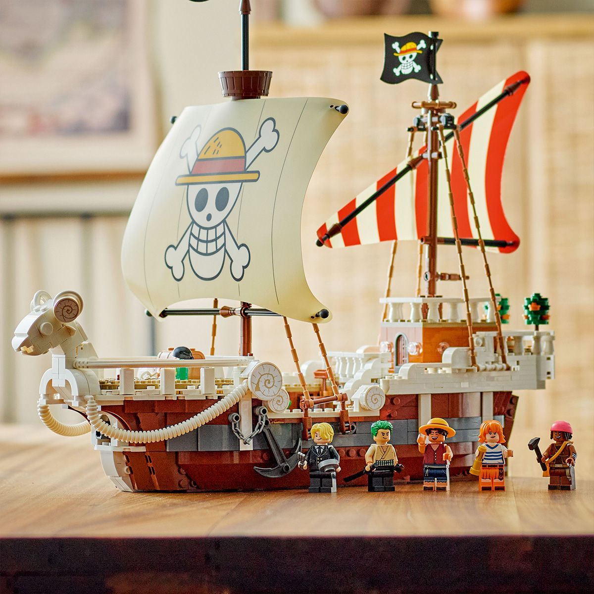 LEGO ONE PIECE CORABIA DE PIRATI FASNEATA MERRY 75639