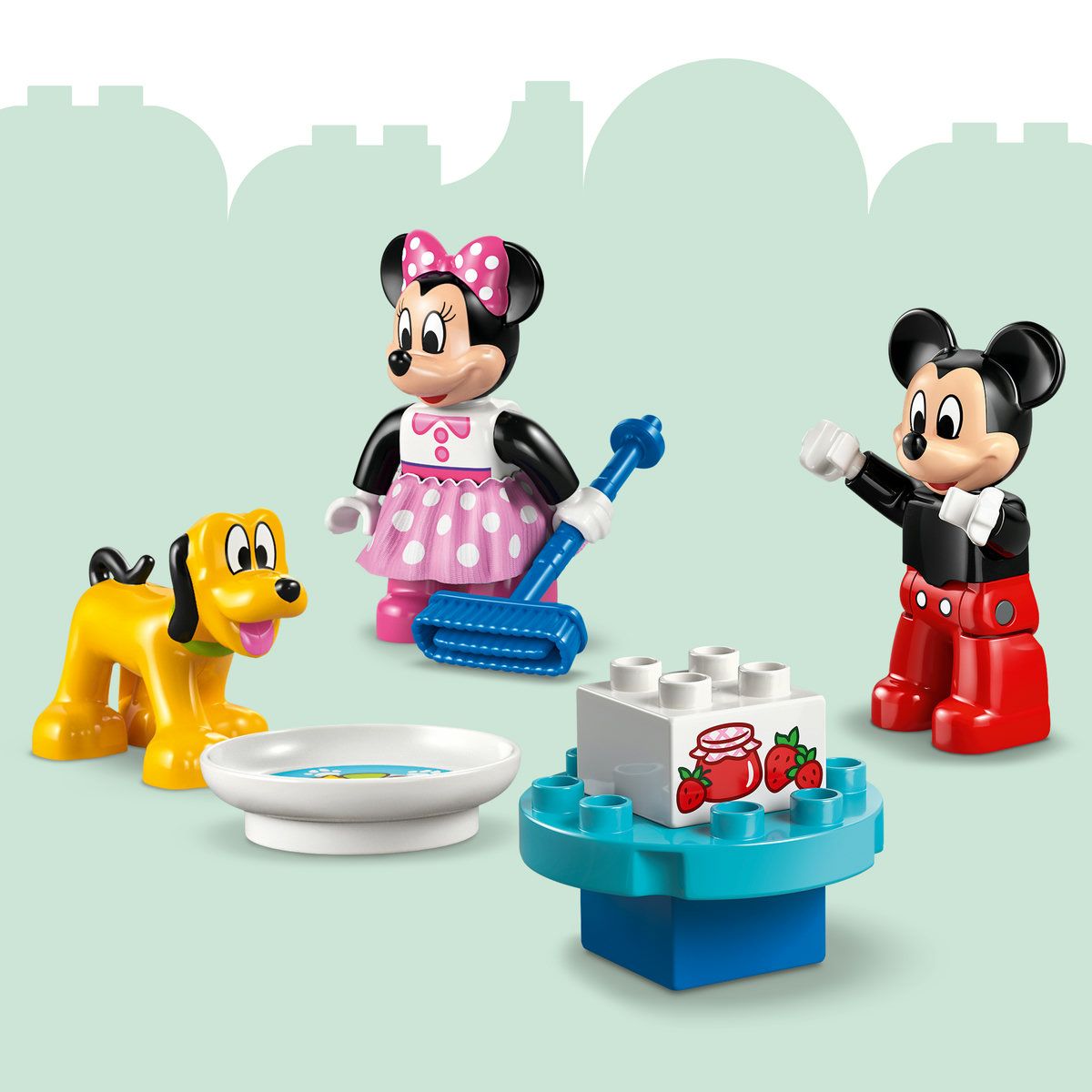 LEGO DUPLO CLUBUL LUI MICKEY MOUSE CU MINNIE SI PLUTO 10465