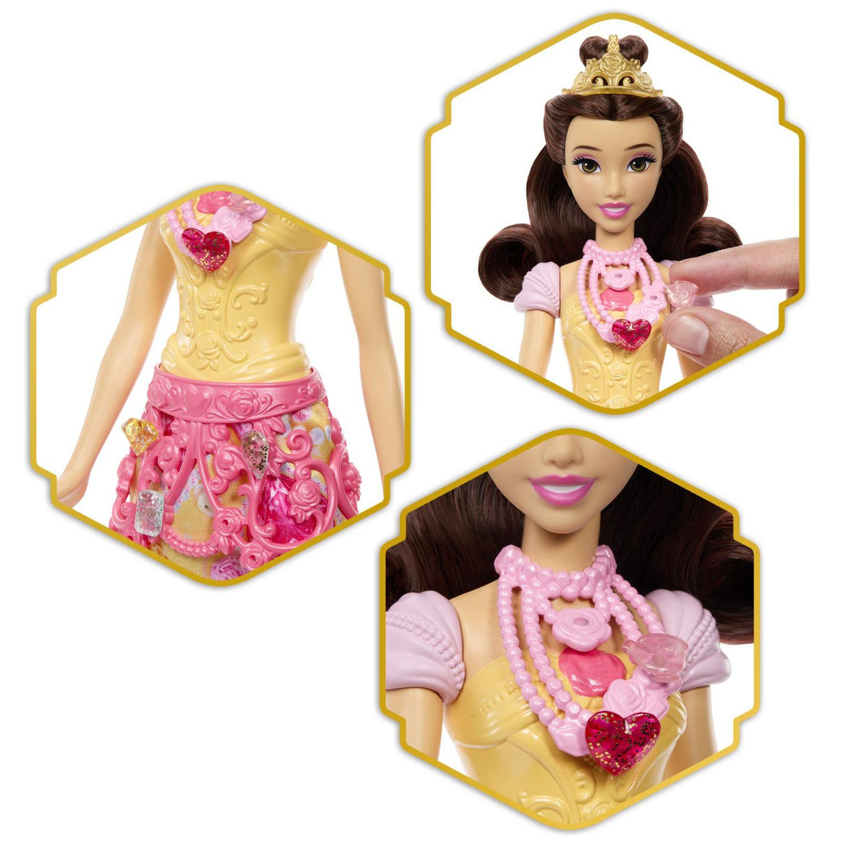 DISNEY PRINCESS JEWEL REVEAL PAPUSA BELLE