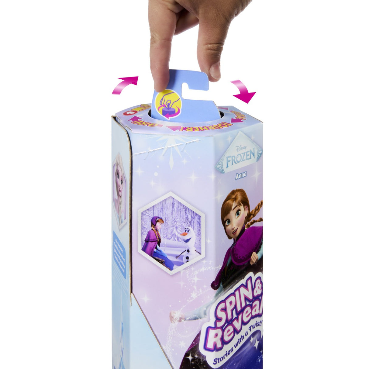 DISNEY FROZEN SPIN AND REVEAL PAPUSA ANNA CU EVANTAI