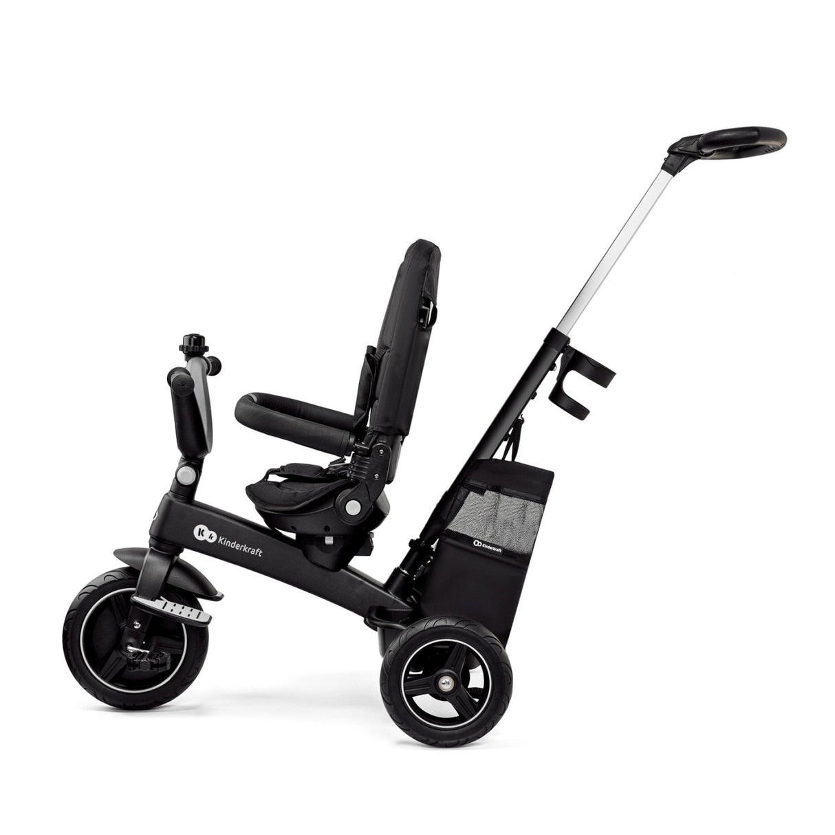 TRICICLETA KINDERKRAFT EASYTWIST, BLACK