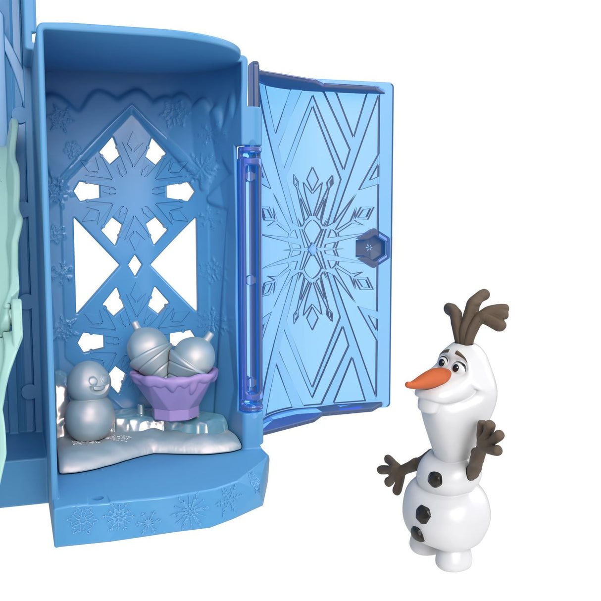 DISNEY FROZEN SET DE JOACA PAPUSA ELSA SI CASTELUL DE GHEATA CU ACCESORII