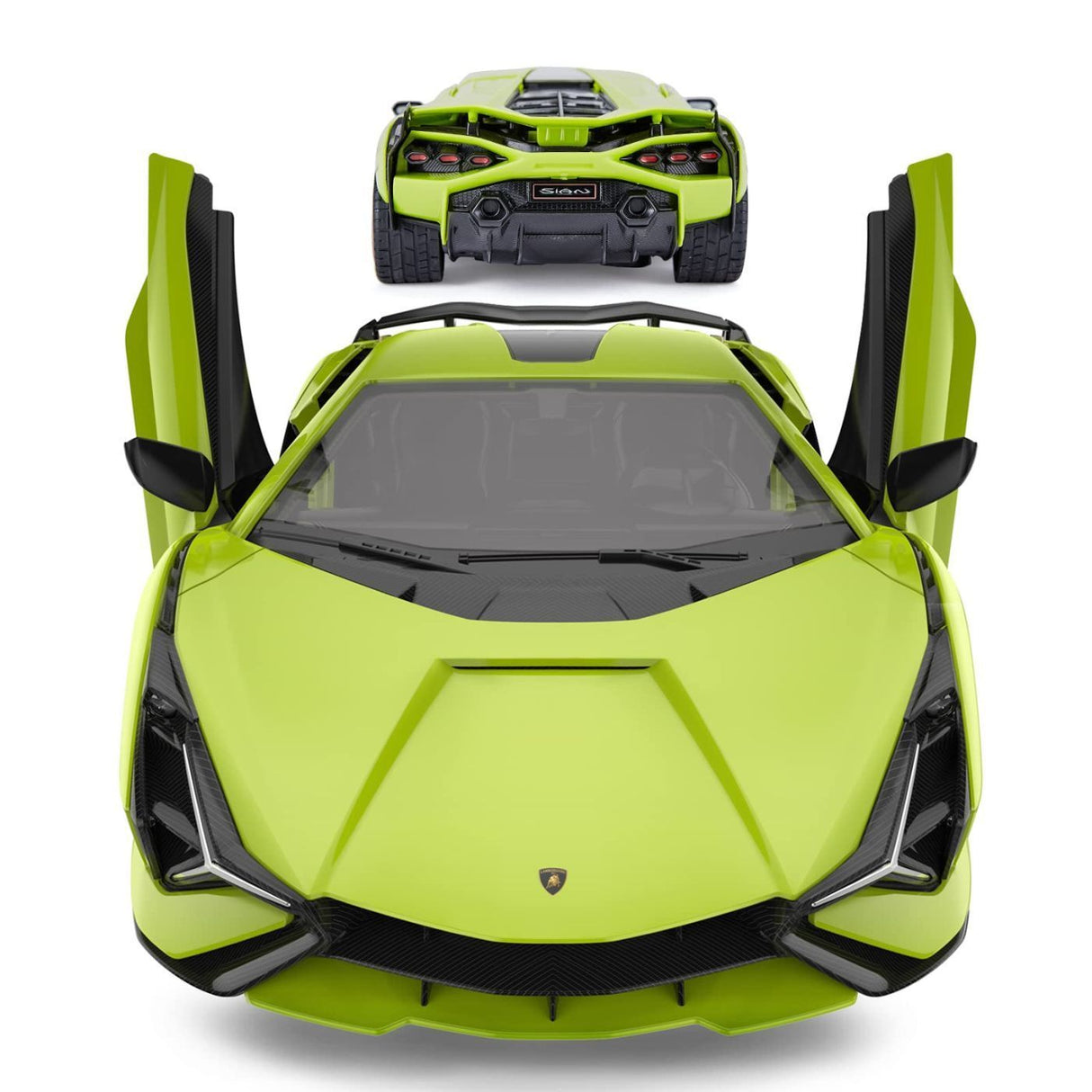 MASINUTA CONSTRUIBILA CU TELECOMANDA LAMBORGHINI SIAN FKP 37 SCARA 1 LA 18