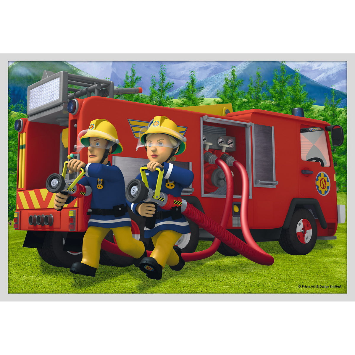 PUZZLE TREFL 10IN1 ECHIPA POMPIERULUI SAM