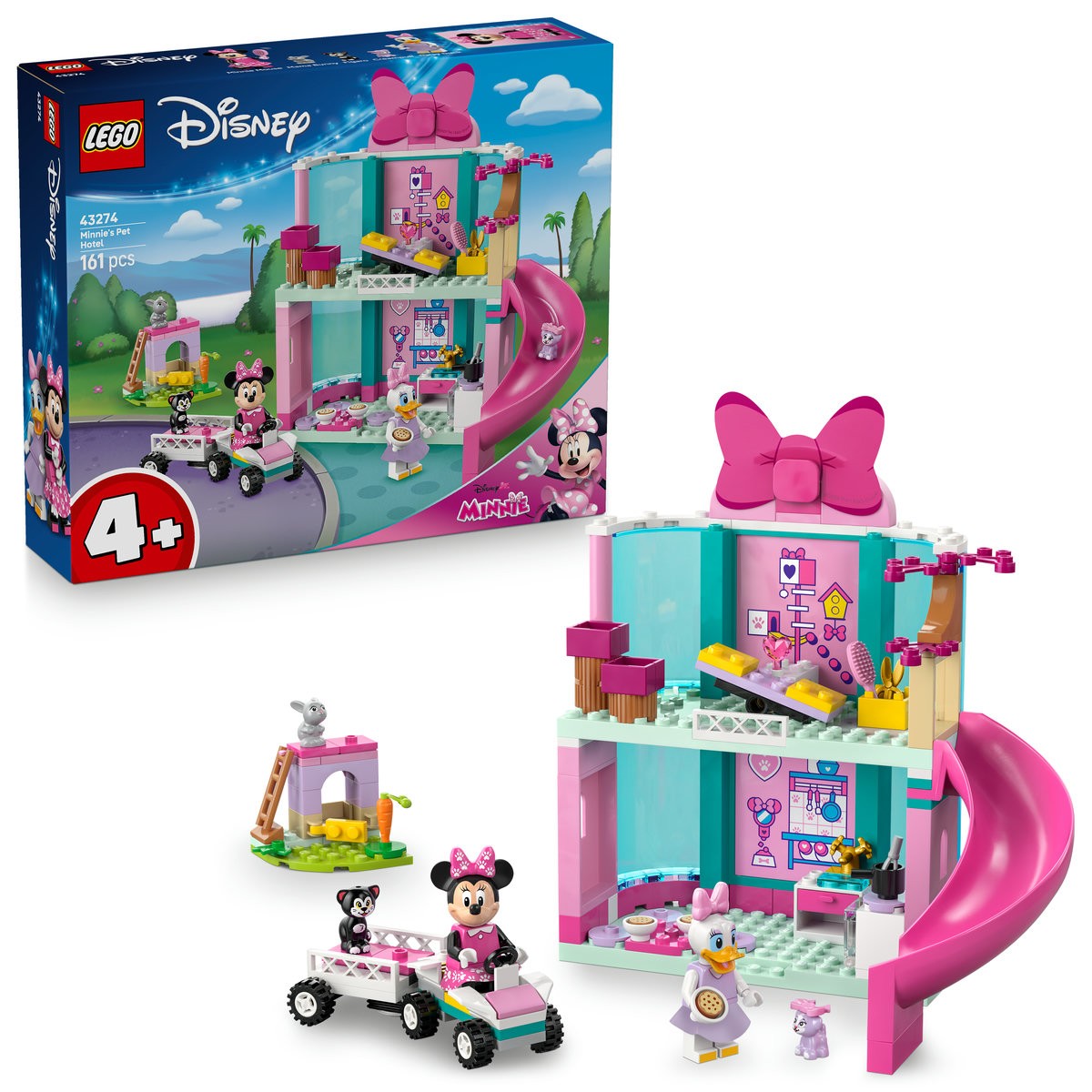 LEGO DISNEY HOTELUL PENTRU ANIMALE DE COMPANIE A LUI MINNIE 43274