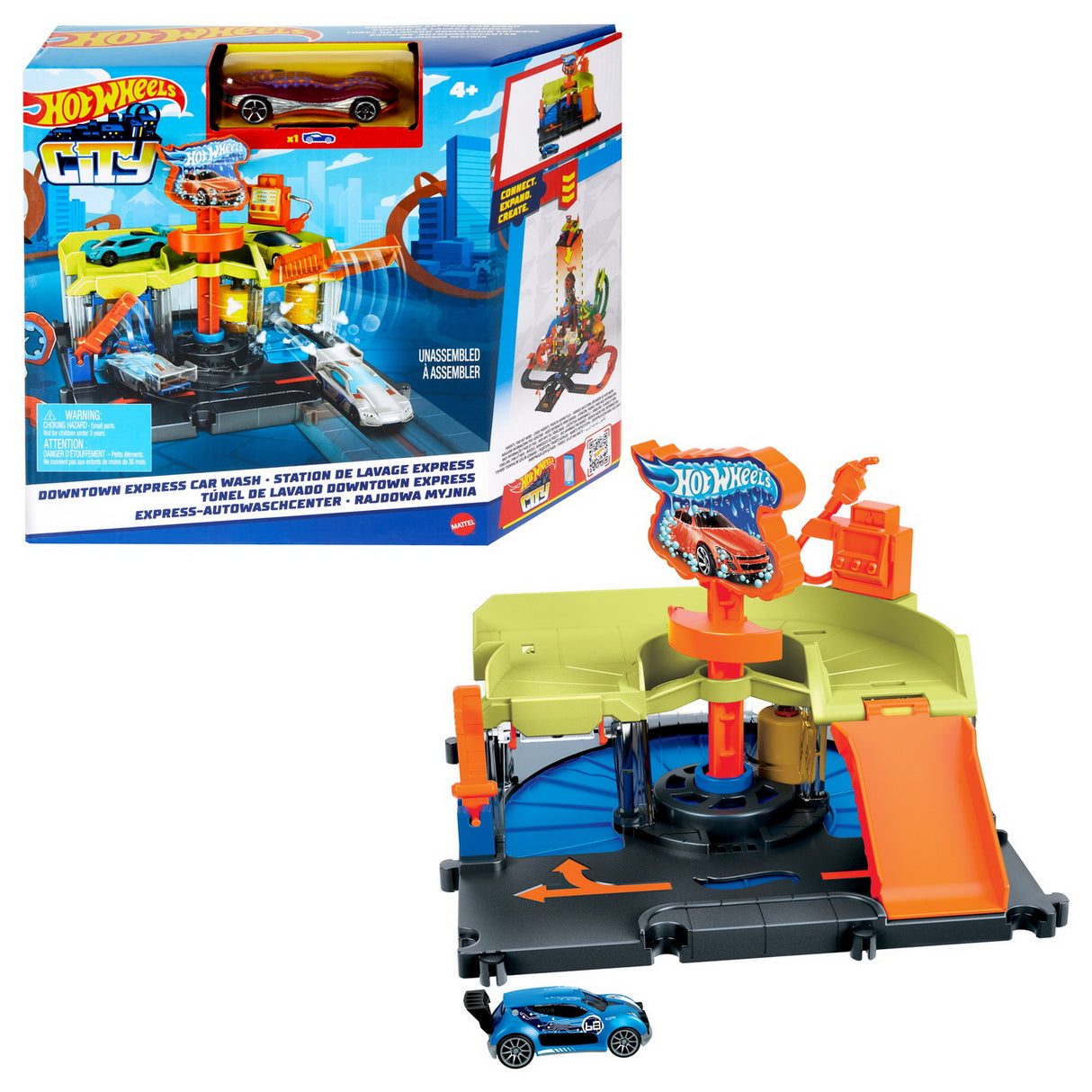 HOT WHEELS CITY SPALATORIE AUTO