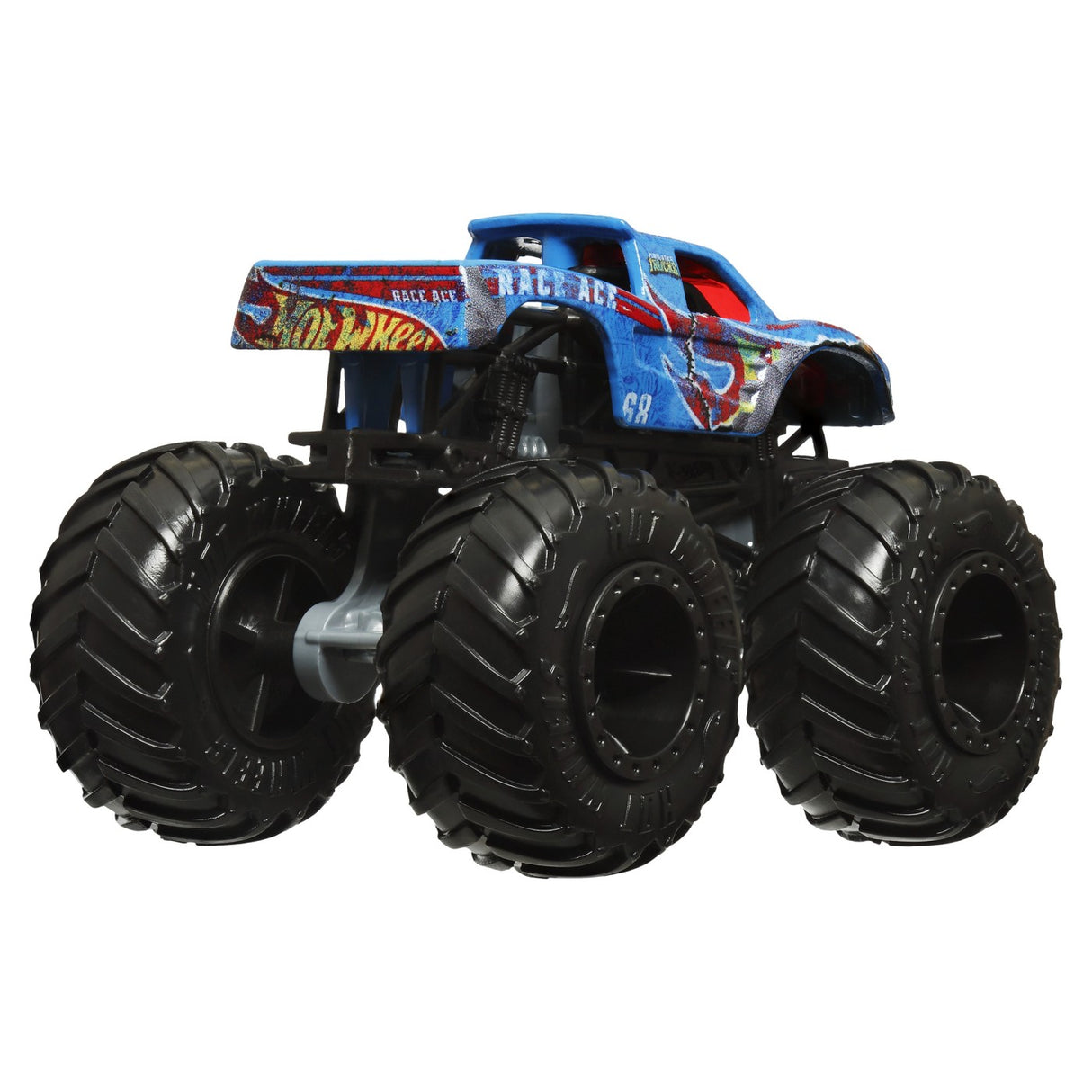 HOT WHEELS MONSTER TRUCK SI MASINUTA METALICA RACE ACE