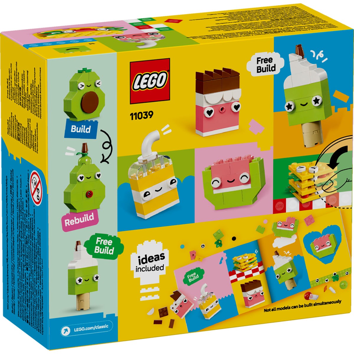 LEGO CLASSIC ALIMENTE CREATIVE 11039