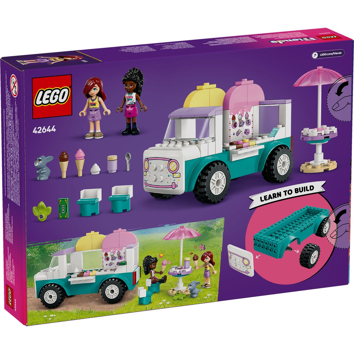 LEGO FRIENDS FURGONETA DE INGHETATA IN ORASUL HEARTLAKE 42644