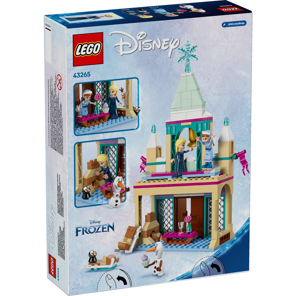 LEGO DISNEY CASTELUL ARENDELLE DIN REGATUL DE GHEATA 43265