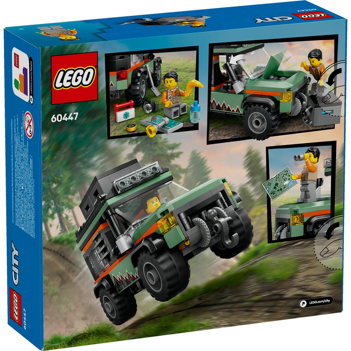LEGO CITY CAMIONETA 4X4 OFF-ROAD 60447