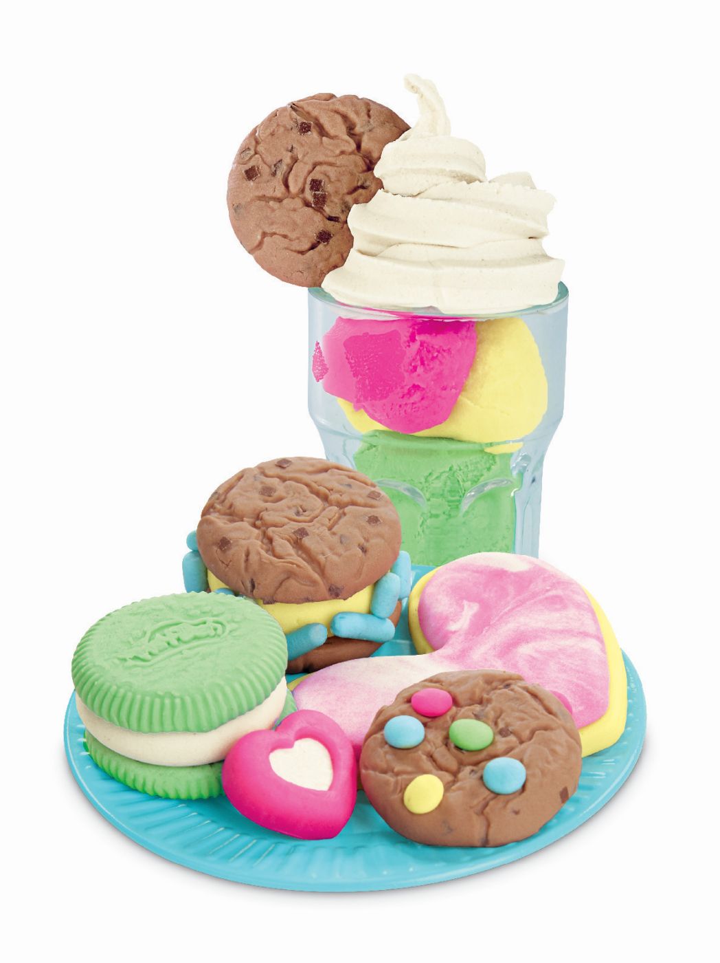 PLAY DOH KITCHEN CREATIONS SET DE GATIT FURSECURI