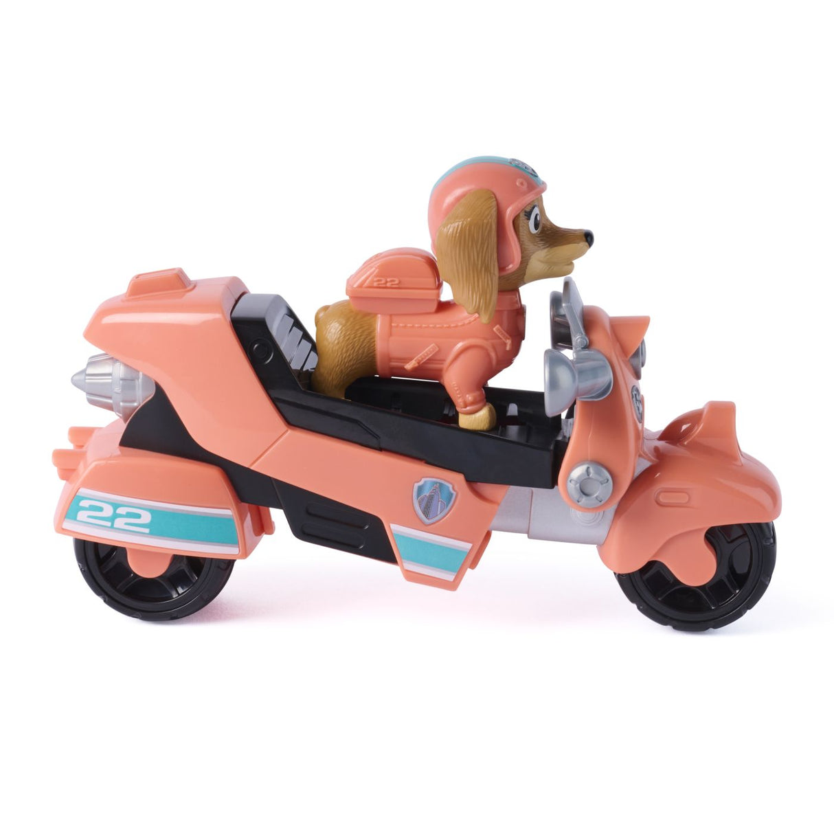 PATRULA CATELUSILOR SET FIGURINA LIBERTY SI MOTOCICLETA DE SALVARE