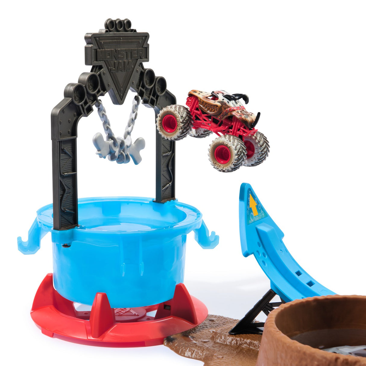 MONSTER JAM MUD BLASTERS SET ARUNCATOARE DE NOROI