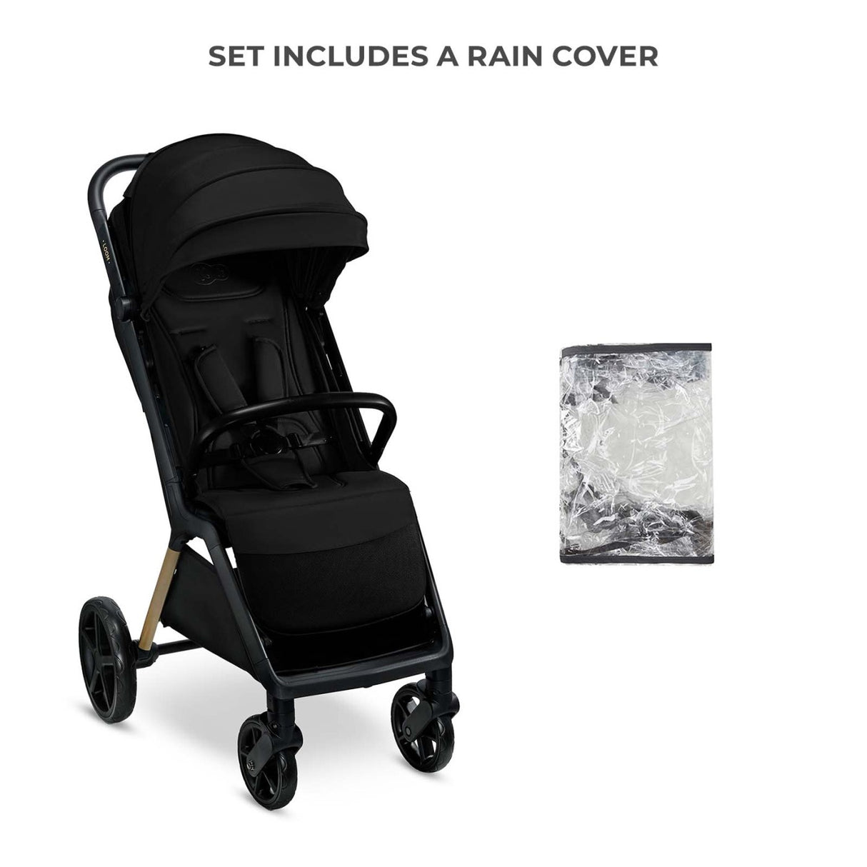 CARUCIOR SPORT KINDERKRAFT LOOM, 0-22 KG, INK BLACK