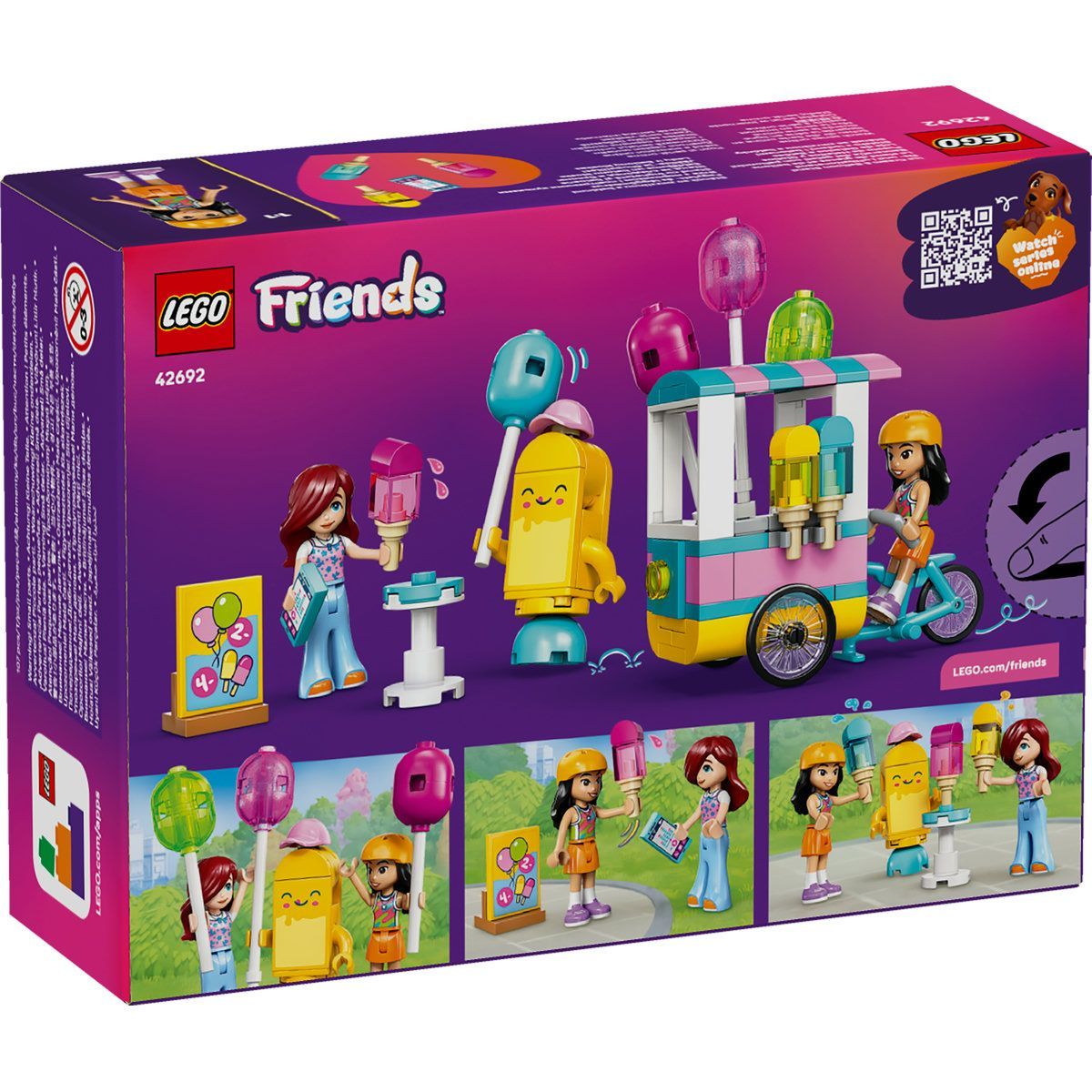 LEGO FRIENDS STAND CU INGHETATA SI BALOANE 42692