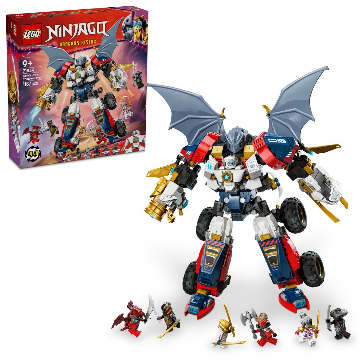 LEGO NINJAGO ULTRAROBOTUL COMBINAT AL LUI ZANE 71834