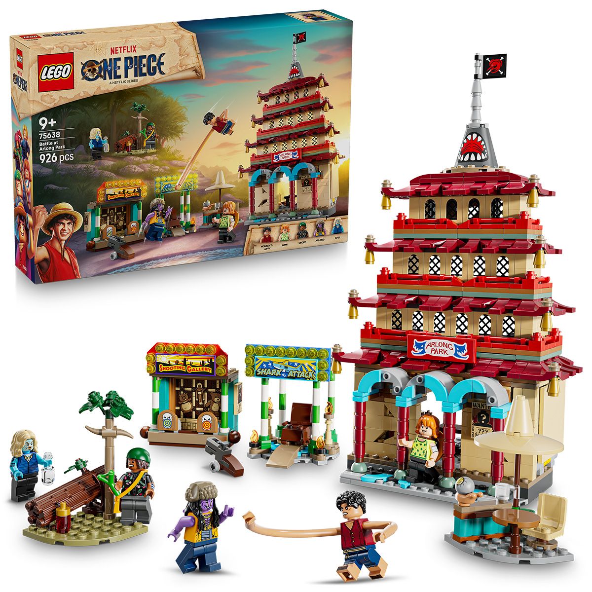 LEGO ONE PIECE BATALIA DIN PARCUL ARLONG 75638